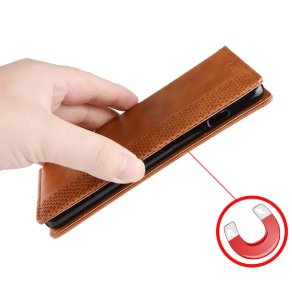 BUSINESS Peňaženkový kryt pre Ulefone Note 11P hnedý