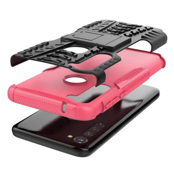 STAND Extra odolný obal Motorola Moto G Stylus ružový
