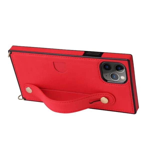 STRAP Kryt s remienkom Apple iPhone 11 Pro Strap červený