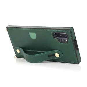 STRAP Kryt s remienkom Samsung Galaxy Note 10 Plus zelený