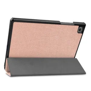 LEATHER Zaklápací obal Samsung Galaxy Tab A7 10.4 (T500 / T505) ružový