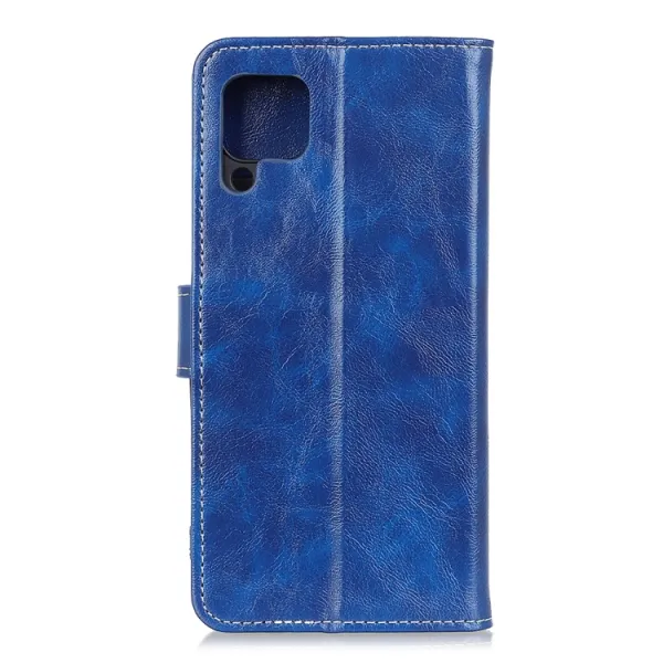 RETRO Peňaženkový obal Samsung Galaxy A42 5G modrý