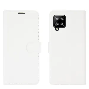 LITCHI Peňaženkový kryt Samsung Galaxy A42 5G biely