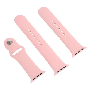 RUBBER Remienok Apple Watch Ultra 1 / 2 / 3 (49mm) / 9 / 8 / 7 (45mm) / 6 / SE / 5 / 4 (44mm) / 3 / 2 / 1 (42mm) ružový