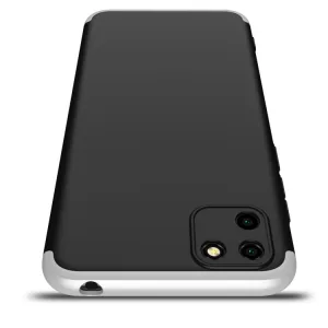 360° Ochranný kryt Huawei Y5p čierny-strieborný
