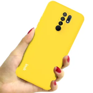IMAK RUBBER Gumený kryt Xiaomi Redmi 9 žltý