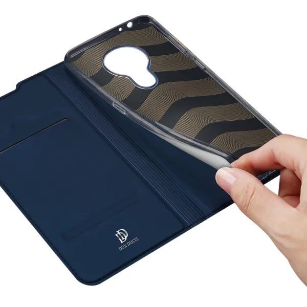 DUX Peňaženkový kryt Nokia 3.4 modrý