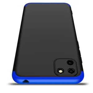 360° Ochranný kryt Huawei Y5p čierny-modrý