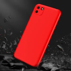 360° Ochranný kryt Huawei Y5p červený