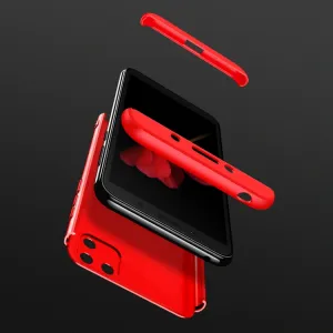 360° Ochranný kryt Huawei Y5p červený