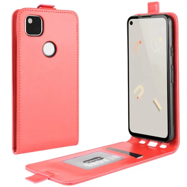 Vyklápacie puzdro Google Pixel 4a červené