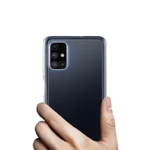 Silikónový kryt Samsung Galaxy M51 priehľadný