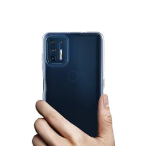 Silikónový kryt Motorola Moto G9 Plus priehľadný