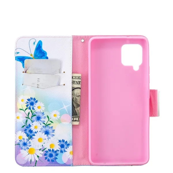 ART Peňaženkový kryt Samsung Galaxy A42 5G BUTTERFLY