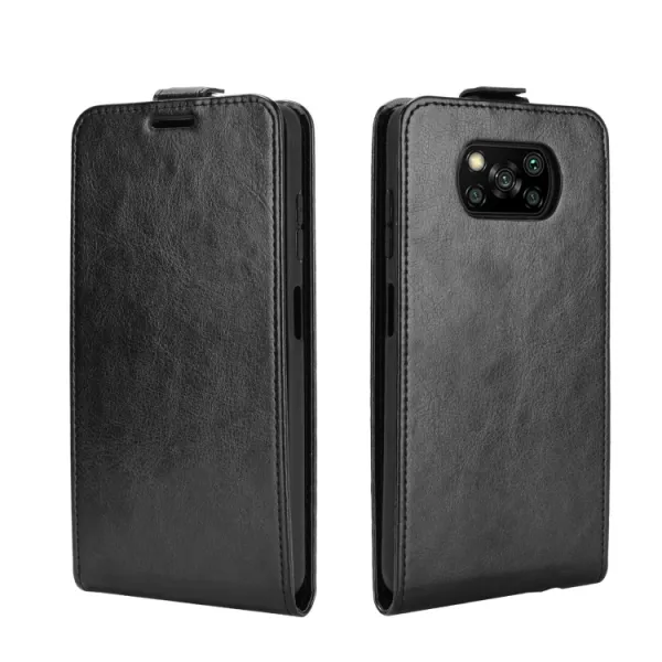 Vyklápacie puzdro Xiaomi Poco X3 NFC / X3 Pro čierne