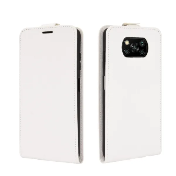 Vyklápacie puzdro Xiaomi Poco X3 NFC / X3 Pro biele
