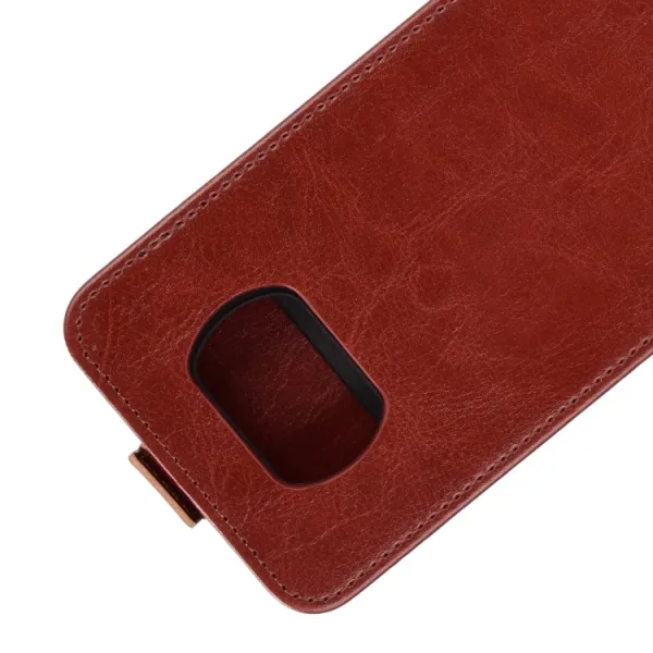Vyklápacie puzdro Xiaomi Poco X3 NFC / X3 Pro hnedé