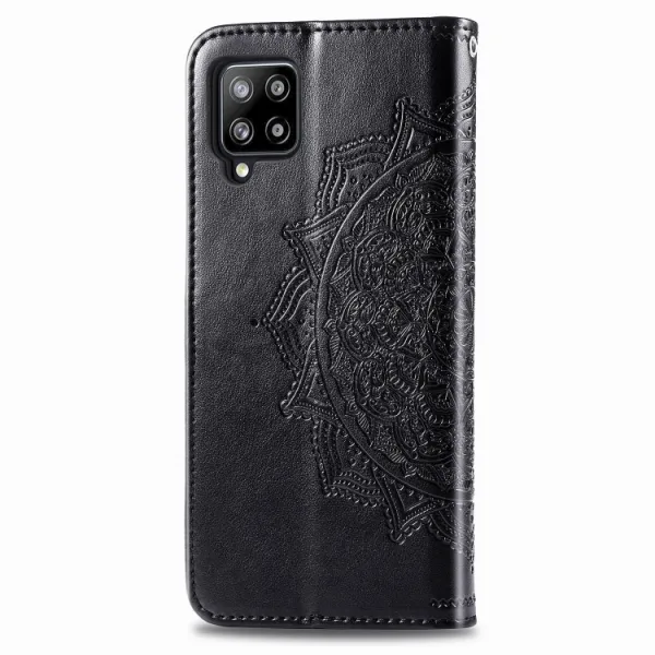 ART Peňaženkový kryt Samsung Galaxy A42 5G ORNAMENT čierny