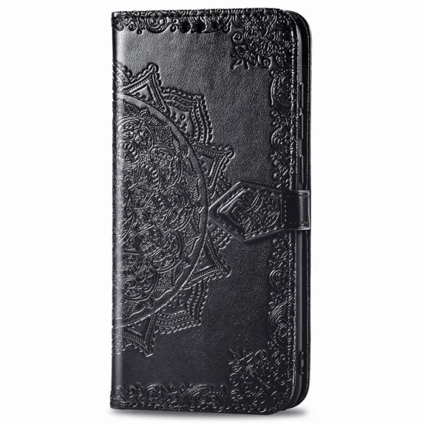 ART Peňaženkový kryt Samsung Galaxy A42 5G ORNAMENT čierny