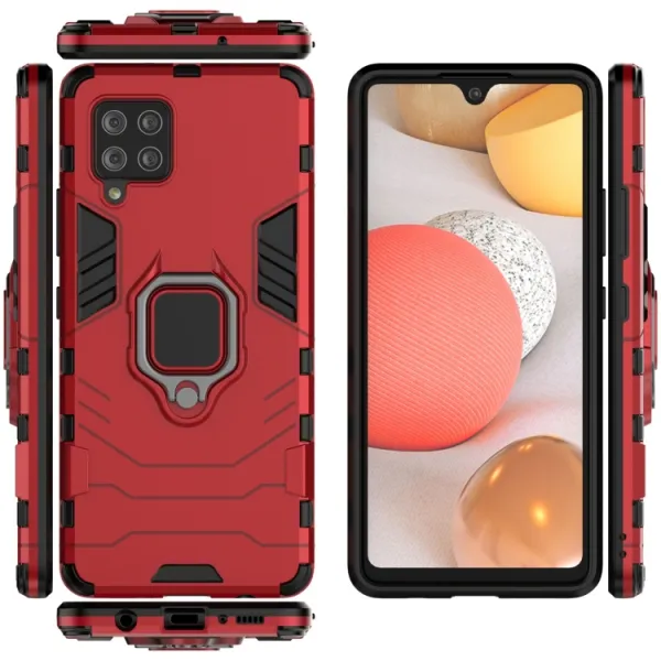 STRONG Ochranný kryt Samsung Galaxy A42 5G červený