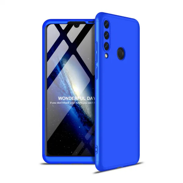 360° Ochranný kryt Huawei Y6p modrý