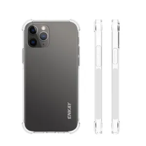 ENKAY Priehľadný obal + 3D sklo Apple iPhone 12 Pro Max
