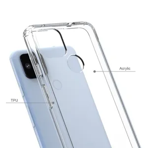 SHOCK Extra odolný kryt Google Pixel 4a 5G priehľadný