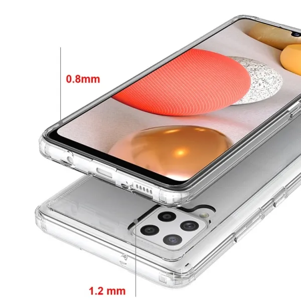 SHOCK Extra odolný kryt Samsung Galaxy A42 5G čierny