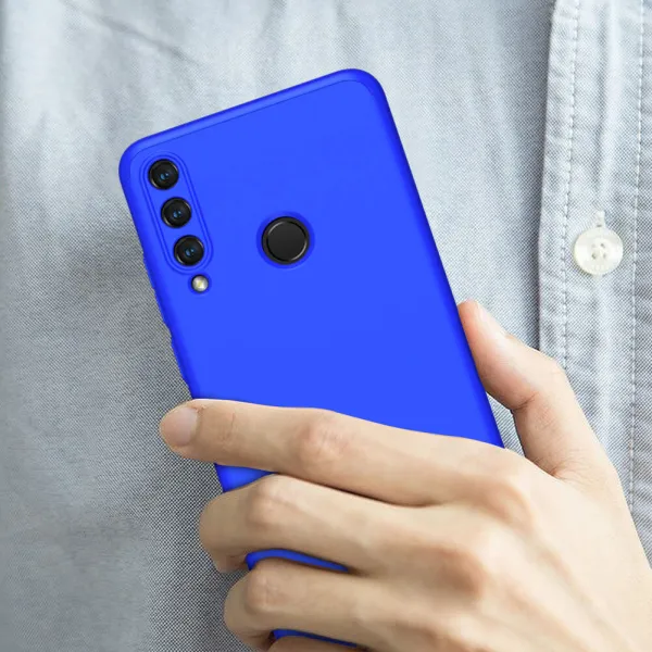 360° Ochranný kryt Huawei Y6p modrý