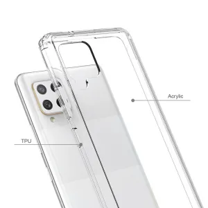 SHOCK Extra odolný kryt Samsung Galaxy A42 5G priehľadný
