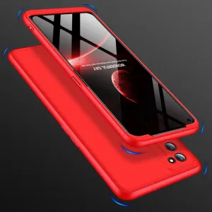 360° Ochranný kryt Realme 7 Pro červený