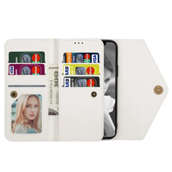 BAG Kryt a kabelka 2v1 Apple iPhone 7 / iPhone 8 / SE 2022 / 2020 biely