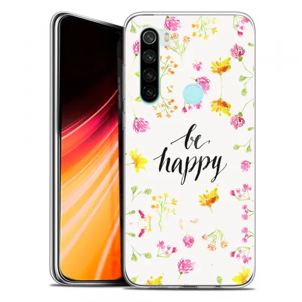MY ART Ochranný kryt Xiaomi Redmi Note 8 BE HAPPY (019)