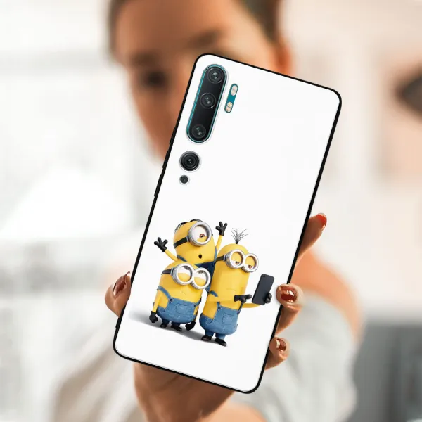 MY ART Ochranný kryt  Xiaomi Mi Note 10 / Note 10 Pro MINIONS SELFIE  (022)