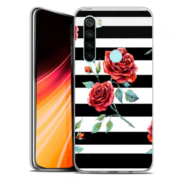 MY ART Ochranný kryt Xiaomi Redmi Note 8 BLACK AND WHITE (034)