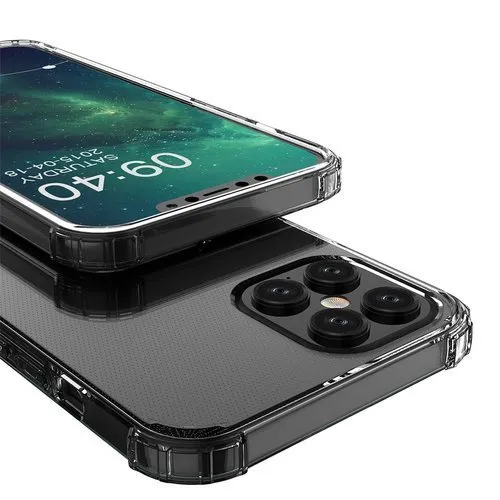 AIRBAG Extra odolný kryt Apple iPhone 12 Pro Max priehľadný