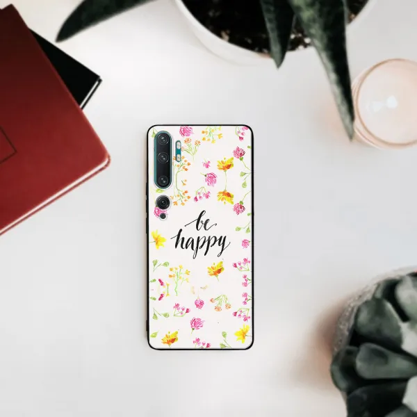 MY ART Ochranný kryt  Xiaomi Mi Note 10 / Note 10 Pro BE HAPPY (019)
