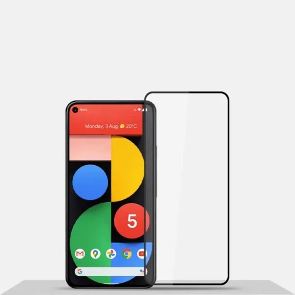 3D Tvrdené sklo Google Pixel 5 čierne