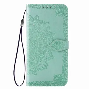 ART Peňaženkový kryt Asus Zenfone 7 (ZS670KS) ORNAMENT zelený