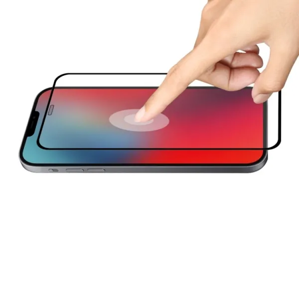 ENKAY Obal + 3D sklo Apple iPhone 12 mini čierny