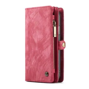 WALLET Ochranný kryt s peňaženkou 2v1 pre Apple iPhone X / XS červený