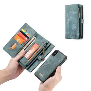 WALLET Ochranný kryt s peňaženkou 2v1 pre Apple iPhone X / XS modrý