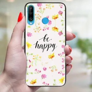 MY ART Ochranný obal Huawei P30 Lite BE HAPPY (019)
