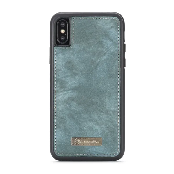 WALLET Ochranný kryt s peňaženkou 2v1 pre Apple iPhone X / XS modrý