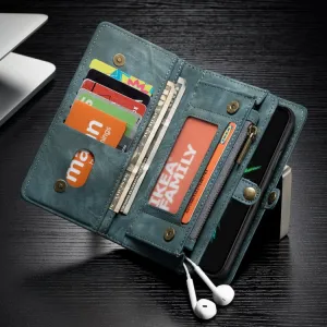 WALLET Ochranný kryt s peňaženkou 2v1 pre Apple iPhone X / XS modrý