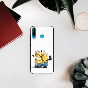 MY ART Ochranný obal Huawei P30 Lite MINIONS SELFIE (022)