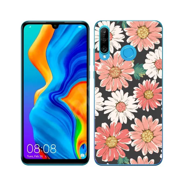 MY ART Ochranný obal Huawei P30 Lite DAISY (161)