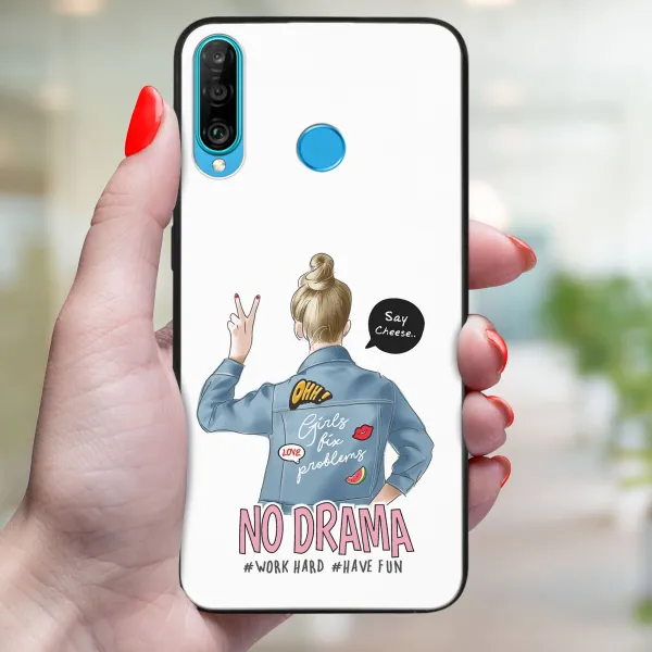 MY ART Ochranný obal Huawei P30 Lite NO DRAMA (138)