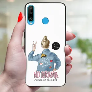 MY ART Ochranný obal Huawei P30 Lite NO DRAMA (138)
