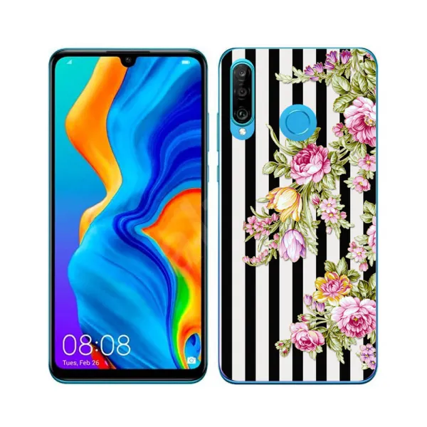 MY ART Ochranný obal Huawei P30 Lite STRIPS (176)